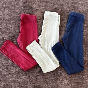 Girls legging bundle H&M and Wonder Nation Girls size 7/8